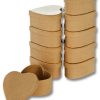 Folia Karton Kutu Kalp 8x7 5x4cm 10 parça