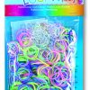 Folia Rubber Loops Çift Renk 500 adet 25 s-clips