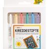 Folia Tebeşir Kalem Seti Basic Renkler 6lı
