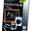 Folia Yapışkanlı Kara Tahta Folyosu 23X23cm