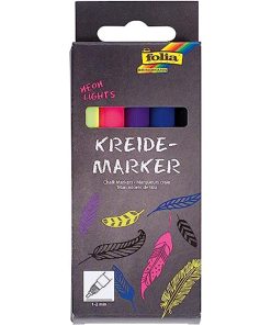 Folia Tebeşir Markör Set 5li Neon Light