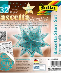 Folia Bascetta Star Set 20x20 Turkuaz