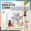 Folia Bascetta Star Set 15x15 Kış Motifi Gri
