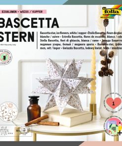 Folia Bascetta Star Set 15x15 Kış Motifi Gri
