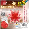 Folia Bascetta Star Set 15x15 Kış Motifi Kırmızı