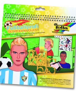 Folia Stencil book Futbol