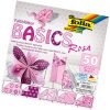 Folia Origami Kağıt 20x20 Basics Pembe 50tabaka