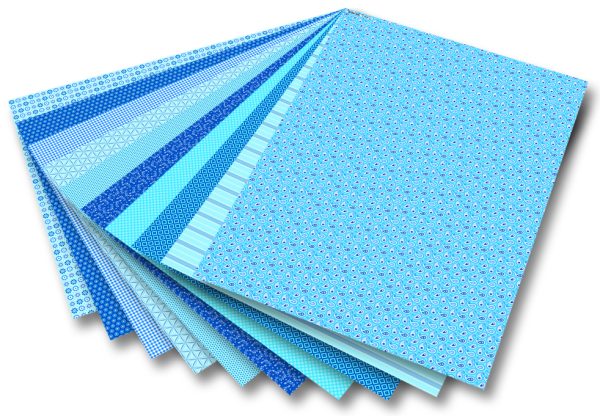 Folia Motiv Karton 50x70 Basıcs Mavi 10tabaka