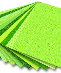 Folia Motiv Karton 50x70 Basics Yeşil 10tabaka