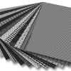 Folia Motiv Karton 50X70 Siyah-Beyaz 13tabaka
