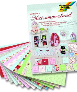 Folia Motiv Blok 24x34 Yaz Ortası 26tabaka
