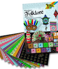 Folia Motiv Blok 24x34 Folklorik 26tabaka