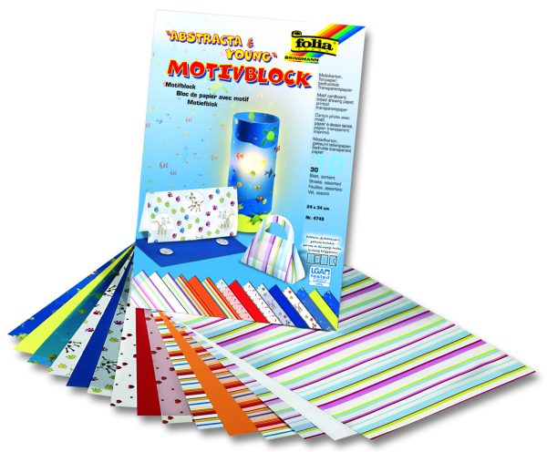 Folia Motiv Blok24x34 Abstract-Gençlik 30tabaka