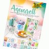 Folia Motiv Blok 24x34 Aquarell 20tabaka