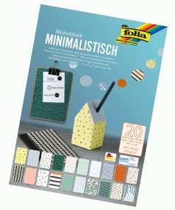 Folia Motiv Blok 24x34 Minimalistic 20tabaka