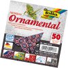 Folia Origami Kağıt 10x10 Motif süs 50tabaka