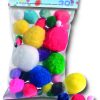 Folia Ponpon 30 adet Farklı Boy