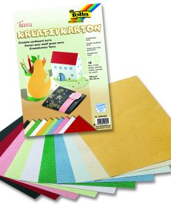 Folia Ceative Karton 230gsm 23x33 Terra 10tabaka