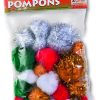 Folia Ponpon 30 adet Yılbaşı Karışık renkli