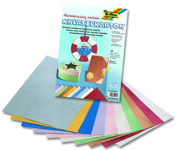 Folia Ceative Karton 23x33 Dövme Metalik 10tabaka