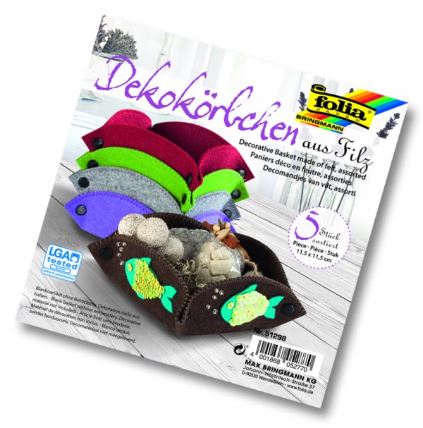 Folia Keçe Sepet Set 11
