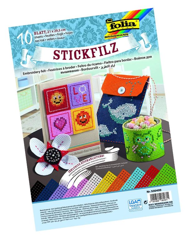 Folia Keçe Nakış Set 21X29