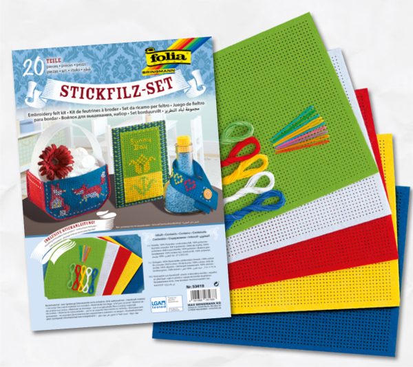 Folia Keçe Nakış Set 21x29