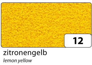 Folia Velur 130gsm 50X70 sarı