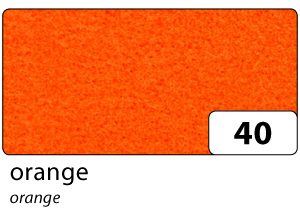 Folia Velur 130gsm 50X70 orange