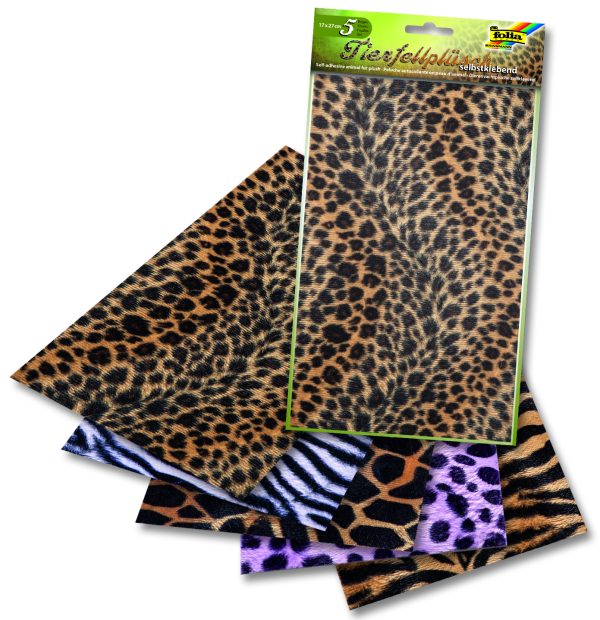 Folia Hayvan Kürkü Dokulu Folyo17x27 5tabaka