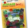 Folia Mozaik Transparan 10x10mm 45g karışık renk