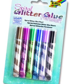 Folia Glitter-Glue Parlak yapıştırıcı set renkli