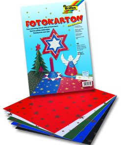 Folia Foto Karton 25x35 Yıldızlı 10tabaka