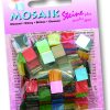 Folia Mozaik 10x10mm 45 gr 10 renk Parlak 190adet