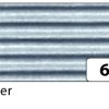 Folia Oluklu Karton 50x70 Gümüş