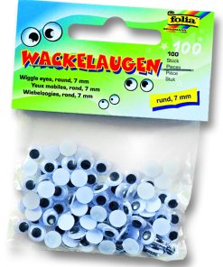 Folia Oynar Gözler 7 mm Yuvarlak 100 adet