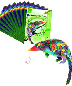 Folia Oluklu Karton 25x35 Gökkuşağı 10tabaka