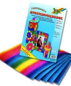 Folia Stretch Oluklu 24x35 Gökkuşağı 5tabaka
