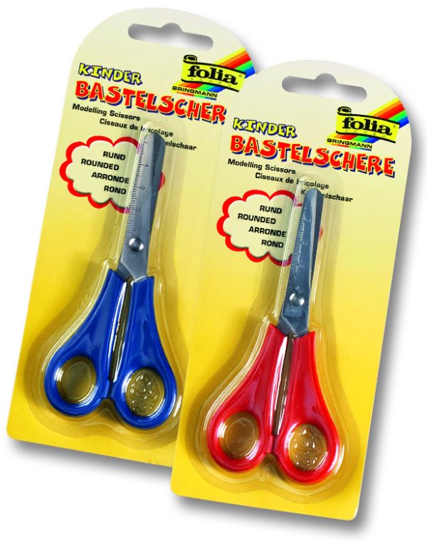 Folia Küt Uçlu Çocuk Makası