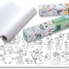 Folia Yapışkanlı Desenli Boyama Rulosu