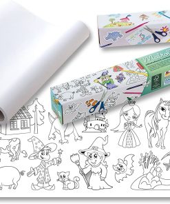 Folia Yapışkanlı Desenli Boyama Rulosu