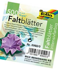 Folia Origami Kağıdı 70gsm 10 çap 500tabaka