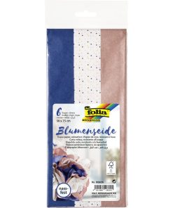 Folia Tissue Kağıt 50x70 Desenli Maviler 3 Tabaka