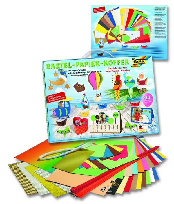 Folia Hobby Kraft Kağıt Çantası Tüm Yıl 110 parça