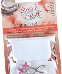 Folia Strech Kordon Takı Seti Infinity 4 parça