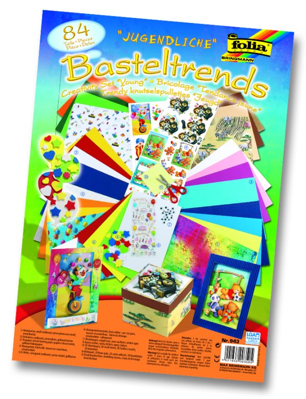 Folia Creative Elişi Set 25x35 Gençlik 84 parça