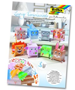 Folia Hayvan Desenli Kutu Yapımı 8 çeşit