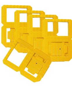 Folia Lathernen 3D oluklu karton 5ad.sarı
