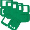 Folia Latherne 3D oluklu karton 1 adet yeşil