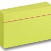 Folia Index Card 190gsm A7 sarı 100 adet